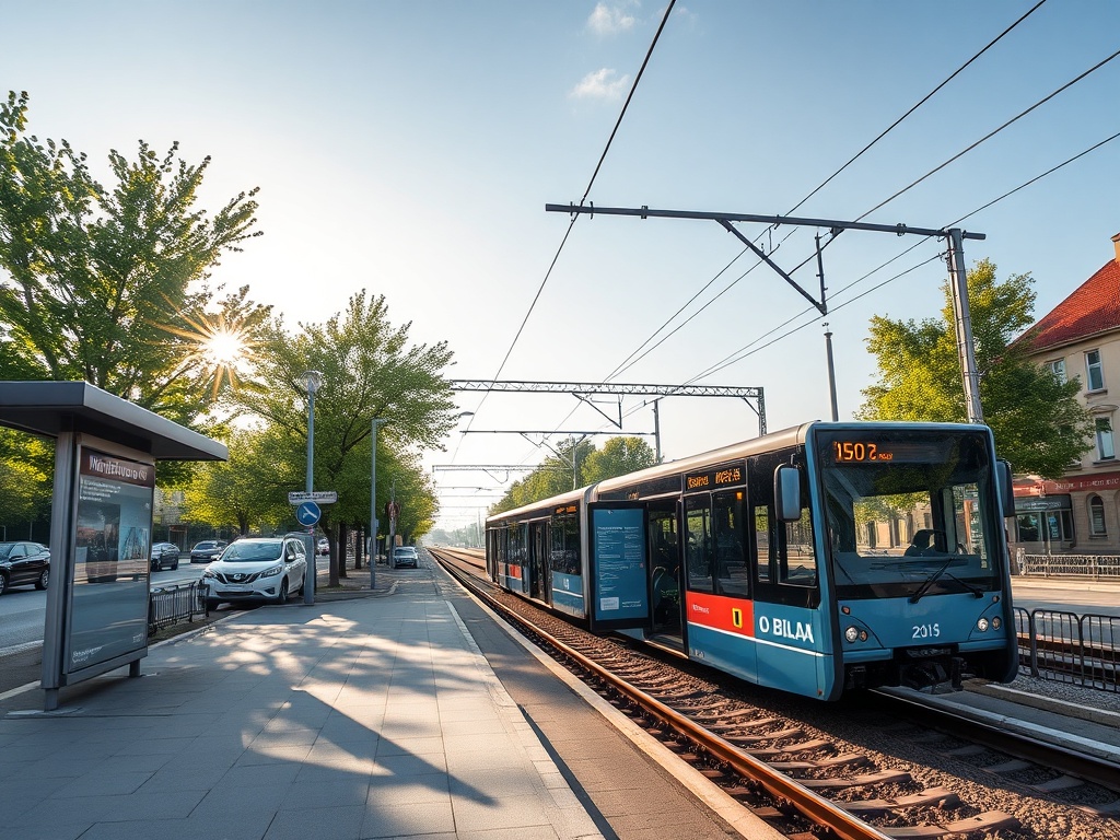 Mapa Bielska-Białej z zaznaczonymi nowymi inwestycjami drogowymi i obszarami objętymi wiosennymi porządkami.